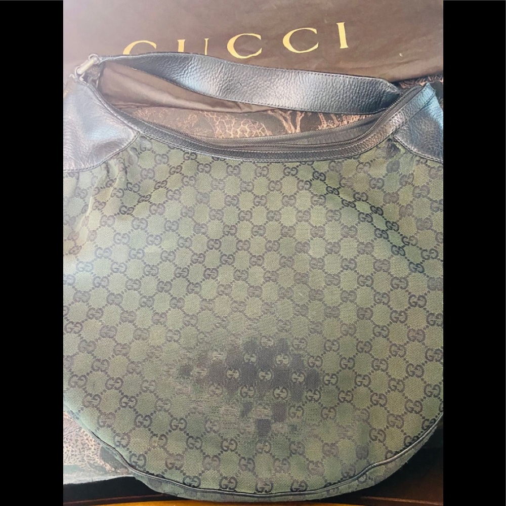 Gucci Canvas Hobo